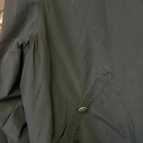 Polo Ralph Lauren Bomber Jacket - Faux Fur Hood & Utility Pocket - Black - Picture 10 of 16